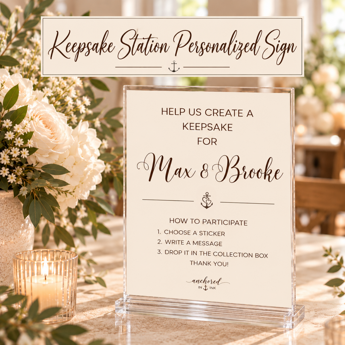 Bridal Keepsake Journal Kit — Christmas Gift Edition