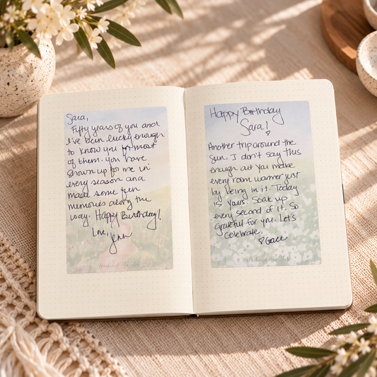 Milestone Celebration Keepsake Journal Kit — Christmas Gift Collection