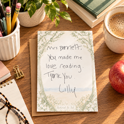 Teacher Keepsake Journal Kit — Christmas Gift Collection