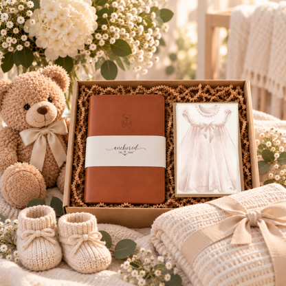 Baby Shower Keepsake Journal Kit — Christmas Gift Collection