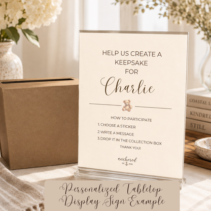 Baby Shower Keepsake Journal Kit