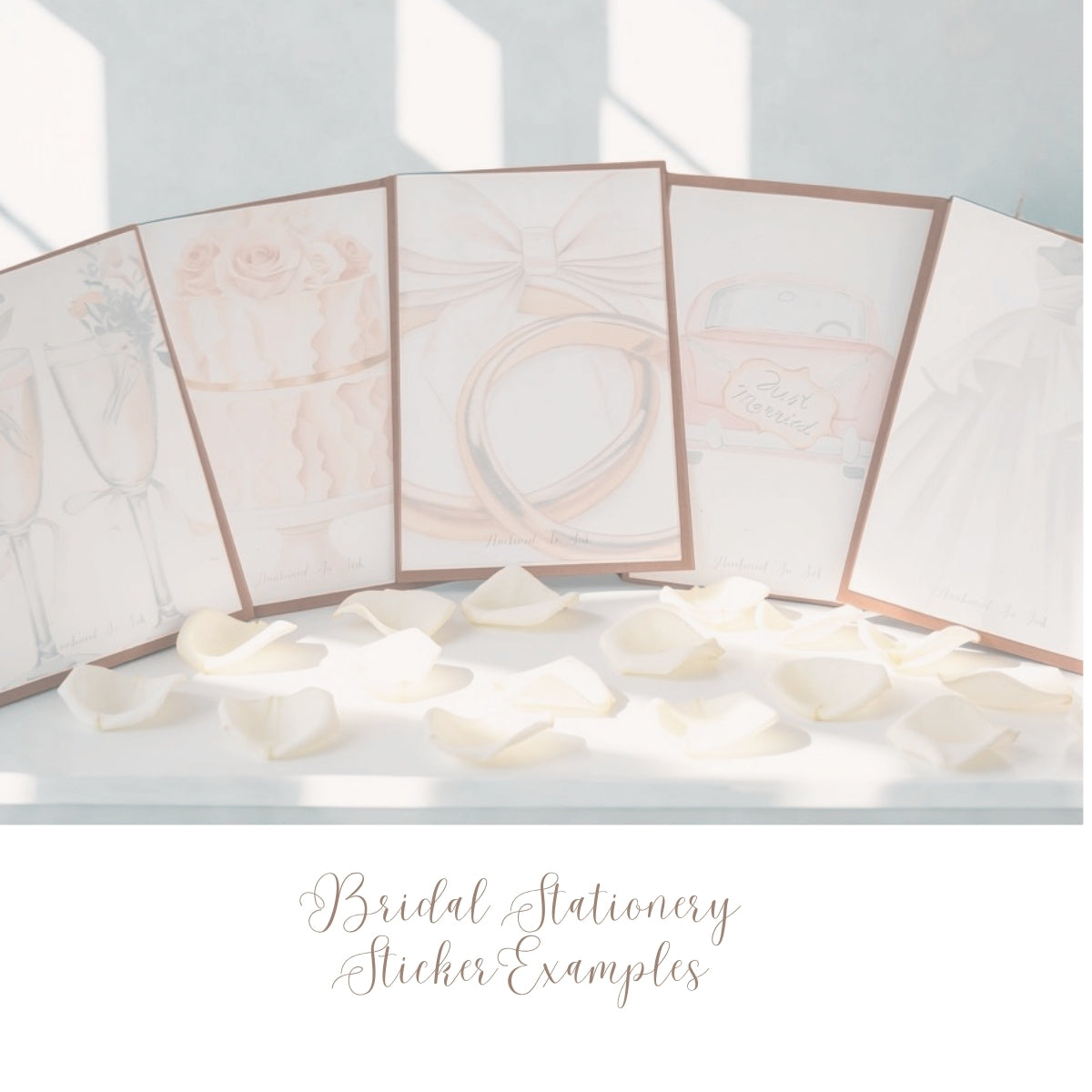 Bridal Stationery Stickers