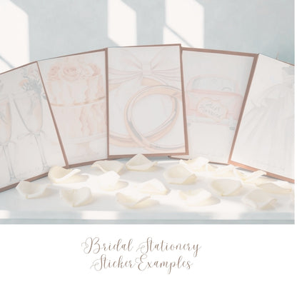 Bridal Stationery Stickers