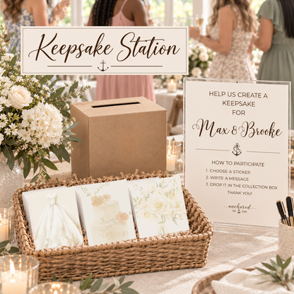 Bridal Keepsake Journal Kit — Christmas Gift Edition