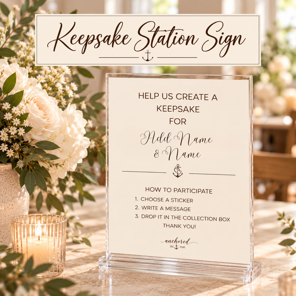 Bridal Keepsake Journal Kit — Christmas Gift Edition
