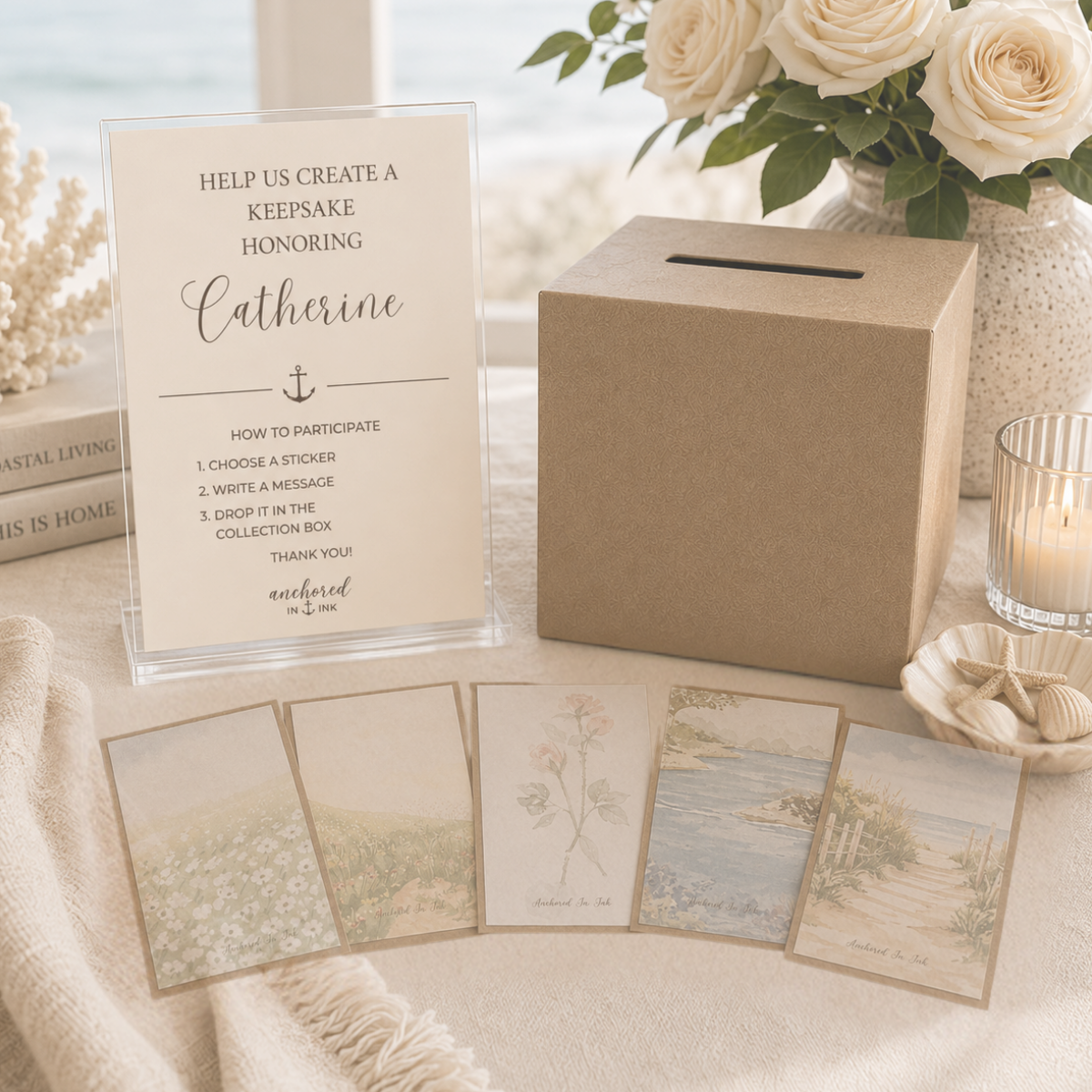 Memorial Celebration of Life Keepsake Journal Kit