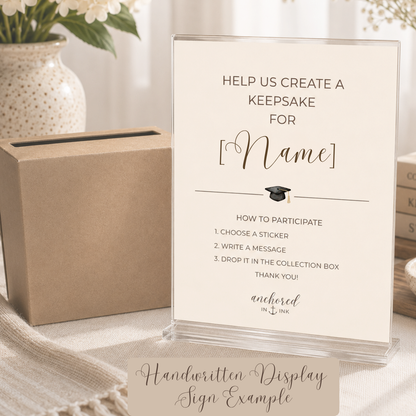 Graduation Celebration Keepsake Journal Kit