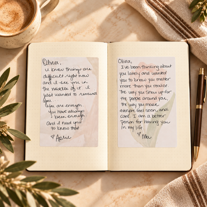 In Her Corner Keepsake Journal Kit  — Christmas Gift Collection