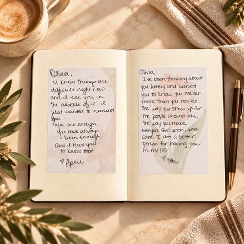 In Her Corner Keepsake Journal Kit  — Christmas Gift Collection