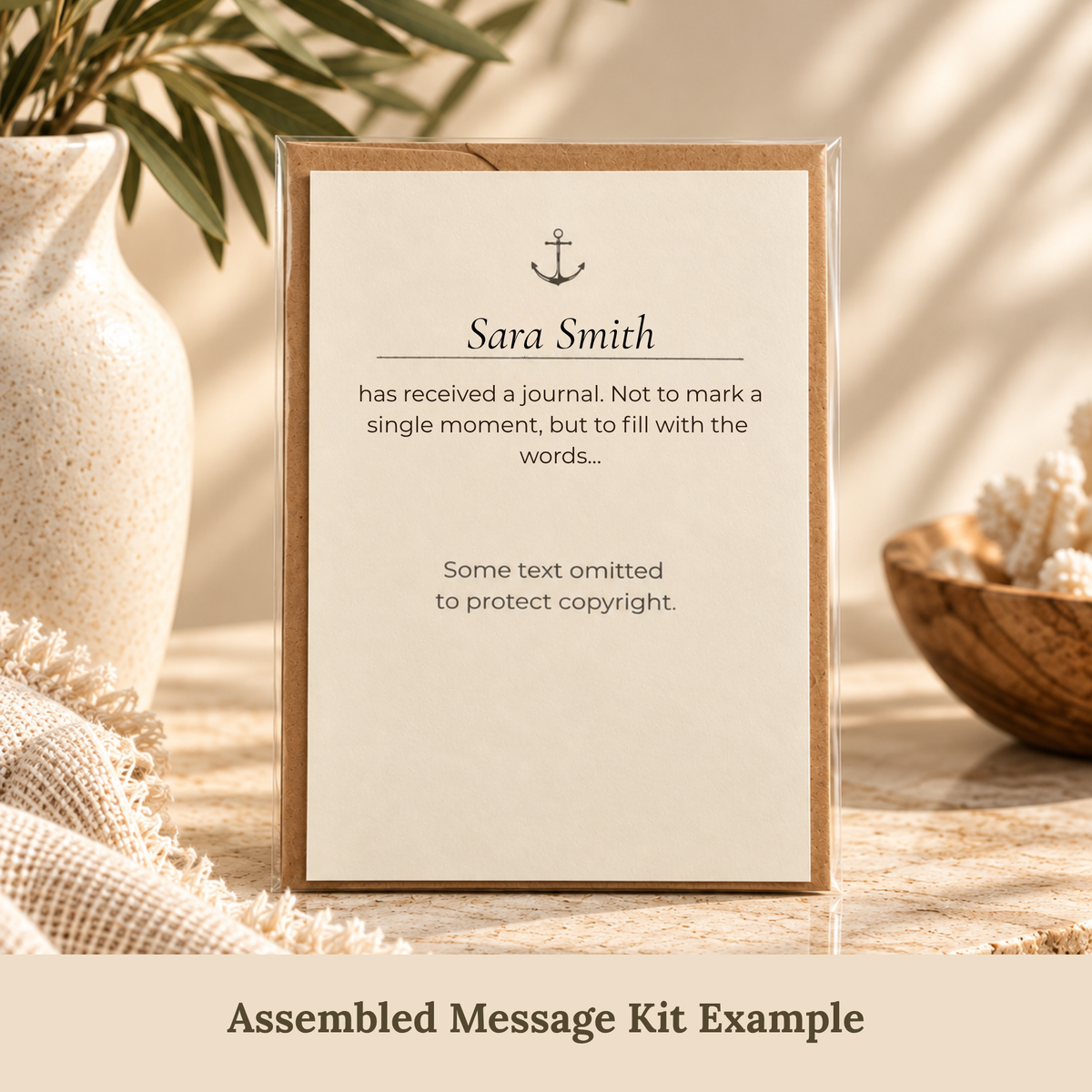 Collected Prayers Keepsake Journal Kit — Christmas Gift Collection