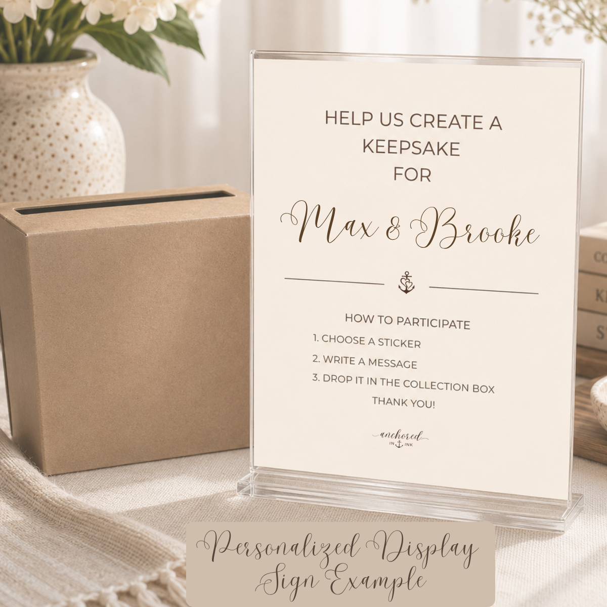 Bridal Keepsake Journal Kit
