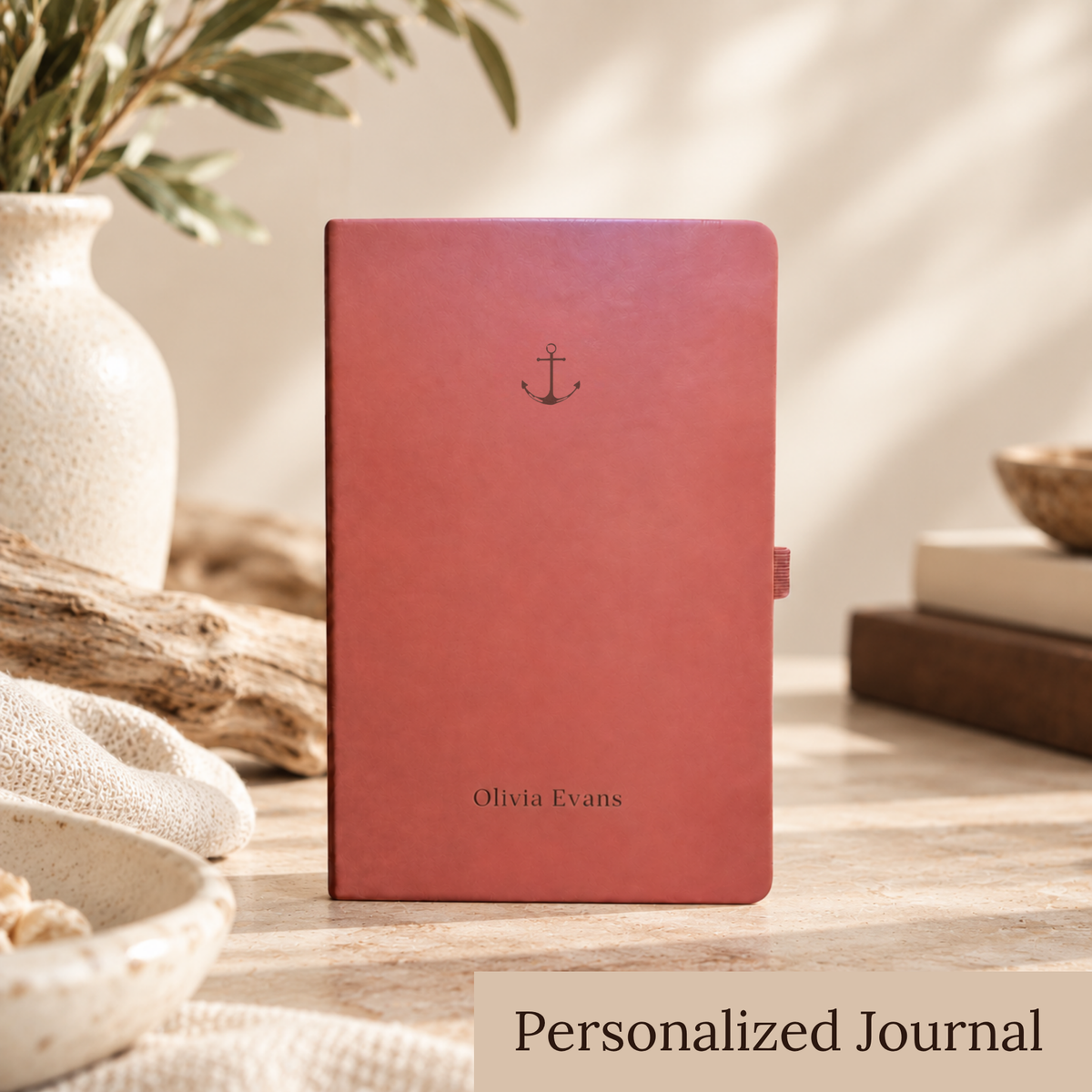 Personalized Anchored In Ink Journal