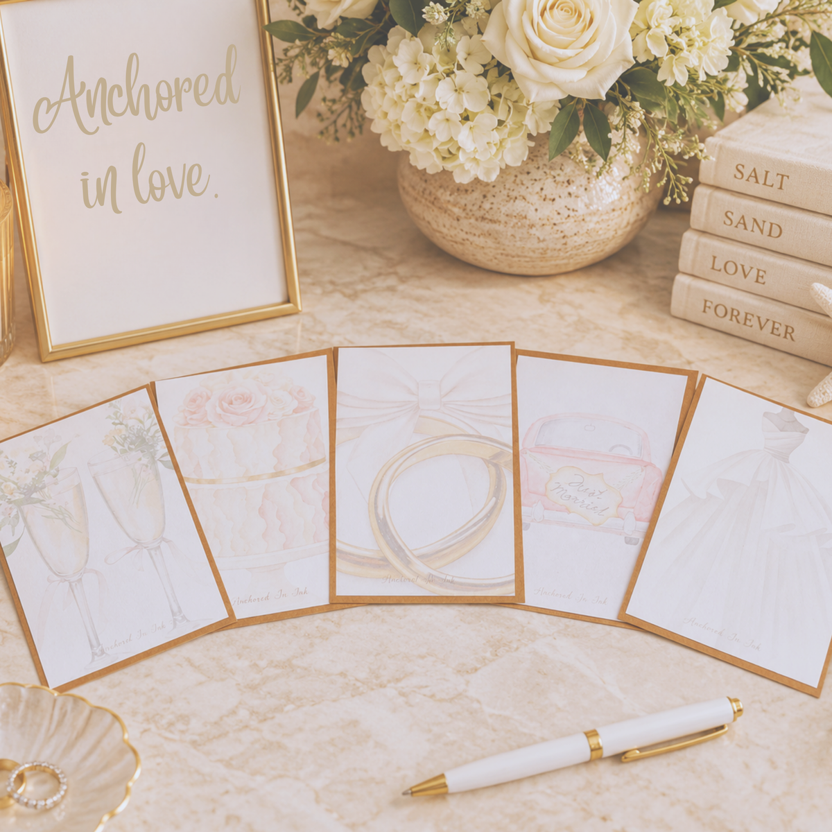 Bridal Keepsake Journal Kit — Christmas Gift Edition